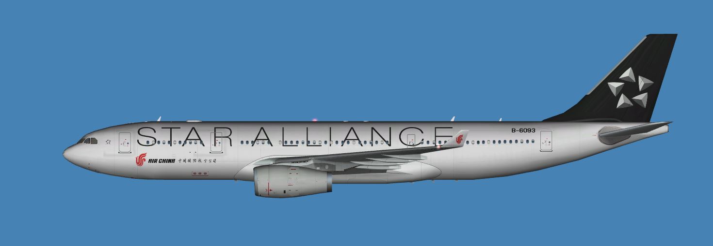 Air China Airbus A330-200 FSPainter FSX / P3D