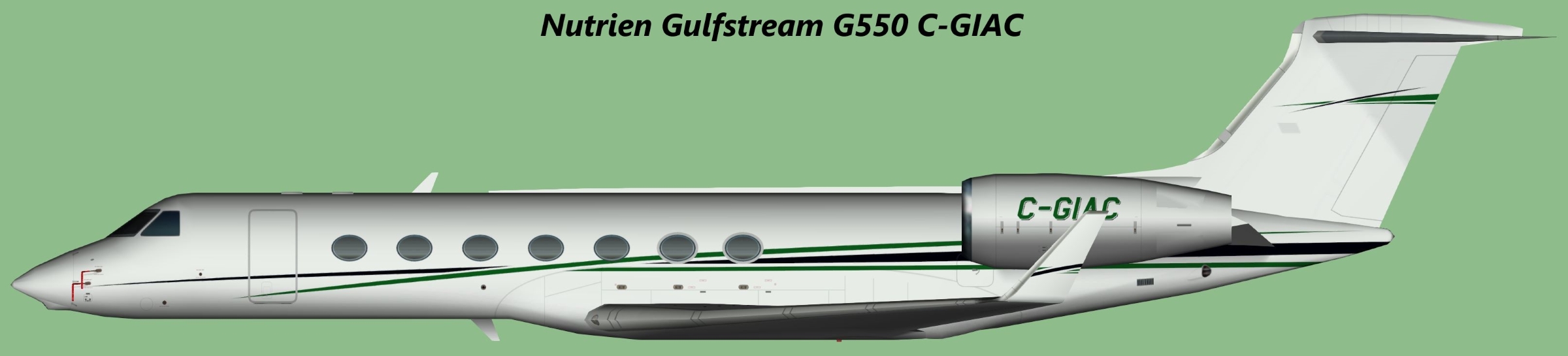 Nutrien Gulfstream G550